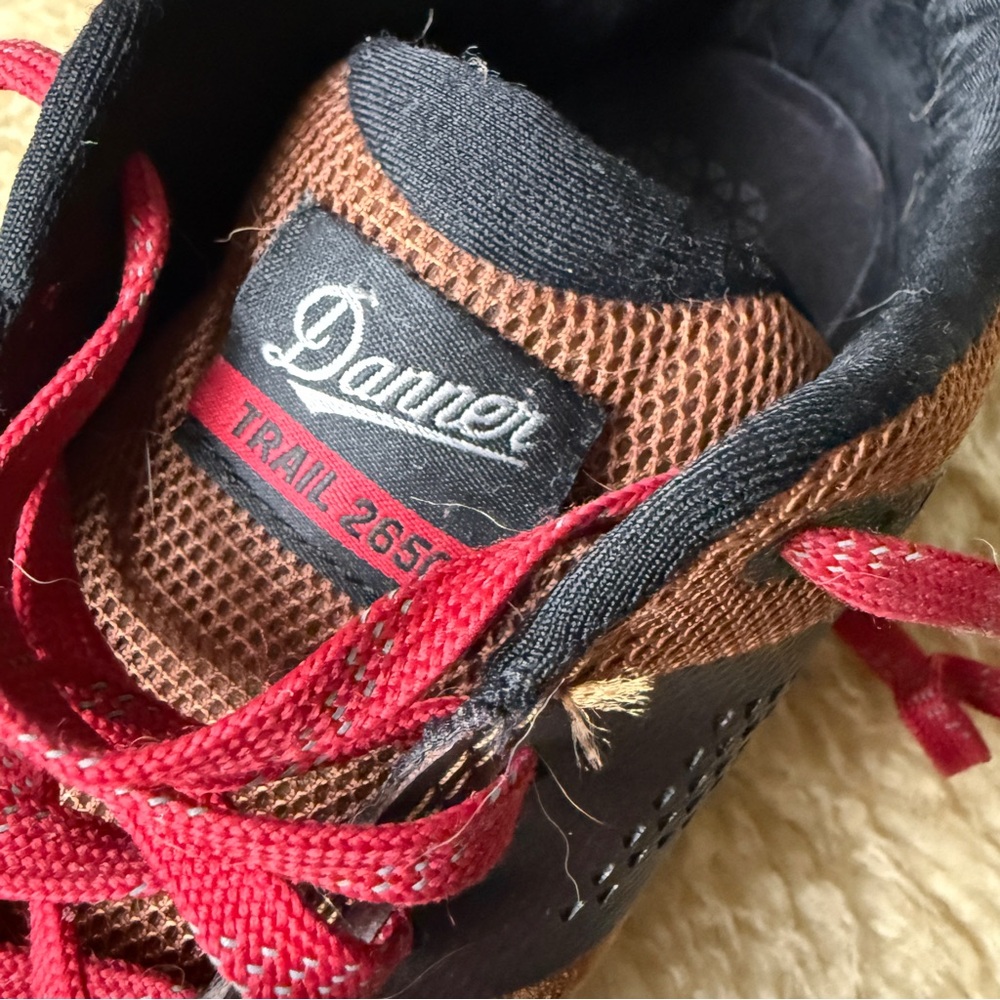 Danner Trail 2650 Brown Red Hiking Shoes - Picture 4 of 8